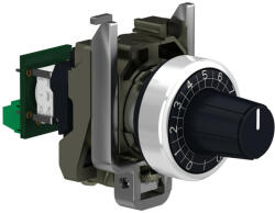 Schneider Electric Schneider XB4BD912R10K Harmony komplett fém potencióméter, Ø22, 10 kOhm (XB4BD912R10K)