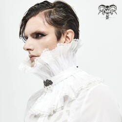 Devil Fashion Guler DEVIL FASHION - Gothic - alb - AS07602
