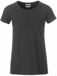 Daiber Tricou clasic de fată din bumbac organic 8007G - Grafit | XL (8007G-1754915)
