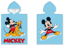 Mickey Mickey, Pluto strand törölköző poncsó 50x100 cm