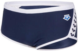 arena icons swim low waist short solid navy/white l - uk36