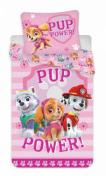 Mancs Őrjárat Pup Power Pink ágyneműhuzat 140×200cm, 70×90 cm microfibre - lord