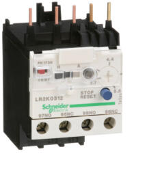 Schneider Electric Schneider LR2K0312 Hőrelé 3, 7- 5, 5A LR2-K LC1K, LC2K, LP1K, LP2K (LR2K0312)