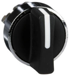 Schneider Electric Schneider ZB4BD2 Harmony fém választókapcsoló fej, Ø22, 2 állású, fekete (ZB4BD2)