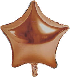  Fólia lufi - Csillag - Rose Gold - 45 cm