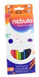 Nebulo színes ceruza 12-es háromszögletű NSZC-TR-12