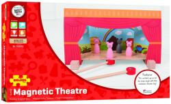 Bigjigs Toys Teatru magnetic - Primul spectacol