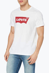 Levi's Tricou barbati din bumbac cu imprimeu cu logo alb (FI-17783_BIANCO_0140_XL)