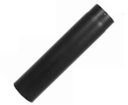  Füstcső 200 ×1000 mm / 2 mm fekete, vastag falú Kód: 200100