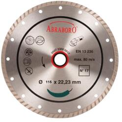 Gyémántkorong Abraboro Turbo 115 × 22 mm extra erős Kód: 02990