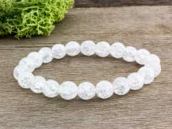 R. M. ékszer Roppantott hegyikristály ásvány karkötő 10mm (8635-RM-17)