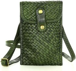 Genuine Leather MARCO MAZZINI Bőr telefontok | zöld