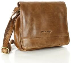 Marco Mazzini Handmade MARCO MAZZINI Női bőr crossbody táska | barna természet - top-brands - 35 190 Ft