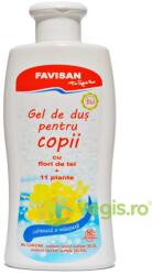 FAVISAN Gel de Dus pentru Copii cu Flori de Tei + 11 Plante 300ml