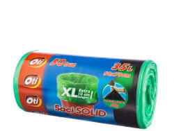 Oti Saci menajeri, 35 L XL, 50 buc, verde, Solid