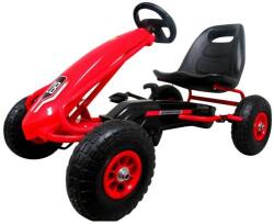 R-Sport Kart cu pedale gokart, 3-7 ani, roti gonflabile, g4 r-sport - rosu (EDIHP-003DROSU) - bekid