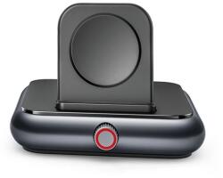 JOYROOM asztali töltő (5W, wireless, mágneses, Apple Watch töltő + Type-C kábel) FEKETE (JR-WQW03) - bluedigital