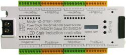  LED Контролер за стъпала/стълбище с два сензора, 32 канала, 12/24V, max 500W (STEP-1002)