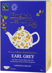 English Tea Shop Ceai negru organic Earl Grey cu bergamotă (20 buc)