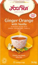 YOGI TEA Bio Ayurvedic Ceai de ghimbir, portocale și vanilie (17buc)