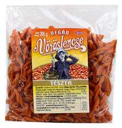 JÓZSA Paste vegane de linte rosie, impletituri (200g)
