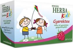 Herbária Herba Kids Ceai de fructe și ierburi pentru copii cu aromă de zmeură (20 buc. )