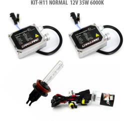 Carguard H11 Normal 12v 35w 6000k (h11-kit-n-6) - pieseautomad