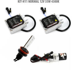 Carguard H11 Normal 12v 35w 4300k (h11-kit-n-4,3) - pieseautomad