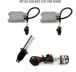 Carguard H3 Can-bus 12v 35w 4300k (h3-kit-cb-4,3) - pieseautomad
