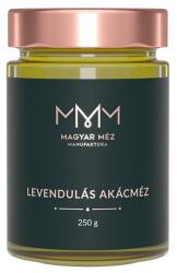 Magyar Méz Manufaktúra MMM Miere de salcâm maghiară cu extract de lavandă (250g)
