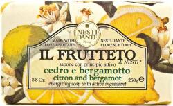 Nesti Dante Il Frutteto Săpun de lămâie și bergamotă (250g)