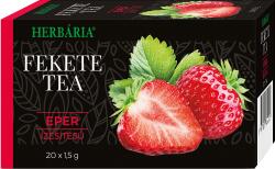 Herbária Ceai negru cu aromă de căpșuni (20buc)