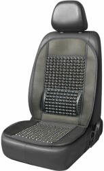 AMiO Husa scaun auto cu bile de masaj si suport lombar, dimensiuni 97 x 44 cm, culoare Neagra