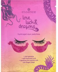 Essence Patch-uri de hidrogel pentru zona ochilor - Essence Love, Luck & Dragons Hydrogel Eye Patches 2 buc