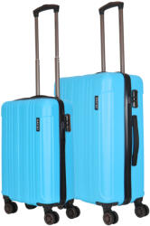 HaChi Atlanta türkiz 4 kerekű kabinbőrönd és közepes bőrönd (Atlanta-S-M-turkiz)