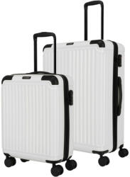 Travelite Cruise fehér 4 kerekű kabinbőrönd és nagy bőrönd (Cruise-S-L-feher)