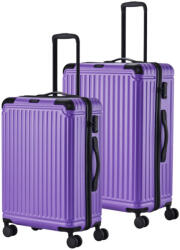 Travelite Cruise lila 4 kerekű közepes bőrönd és nagy bőrönd (Cruise-M-L-lila)