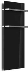 AREZZO design design ONYX 2 BLACK elektromos törölközőszárító radiátor