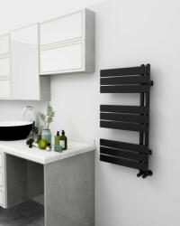 AREZZO design design HORIZONT BLACK 900X500 törölközőszárítós radiátor AR-HB9050