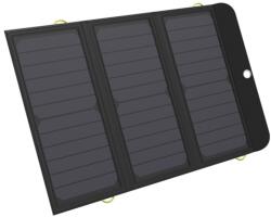 Sandberg Hordozható akkumulátor, Solar Charger 21W 2xUSB+USB-C (420-55) - elektroszalon