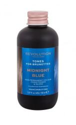 Revolution Beauty Tones For Brunettes vopsea de păr 150 ml pentru femei Midnight Blue