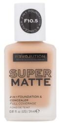 Revolution Relove Super Matte 2 in 1 Foundation & Concealer fond de ten 24 ml pentru femei F10.5