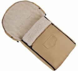 NATIVO Sac de dormit impermeabil de lana Nativo Winter 95x40 cm Cappuccino (NAT-W/102-05) - babyneeds