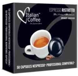 Italian Coffee 50 Capsule Ristretto Nespresso Professional Compatibile