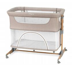 Momi 4 az 1-ben Smart Bed, állítható magasságú, poliészter/acél váz, 15 kg, bézs