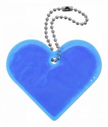 Compass Fényvisszaverő medál szív kék - idilego