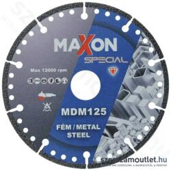 Diatech MAXON Gyémánt fémvágó tárcsa 125x22, 2x2, 3mm (MDM125) (MDM125)