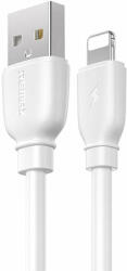 REMAX Кабел Remax Suji Pro, USB към Lightning, 1m, бял (RC-138i White)