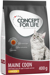 Concept for Life Concept for Life Preț special! 400 g Hrană uscată pisici - Maine Coon Adult Rețetă îmbunătățită