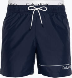 Calvin Klein Pantaloni scurți de baie pentru bărbați Calvin Klein Medium Double WB signature navy